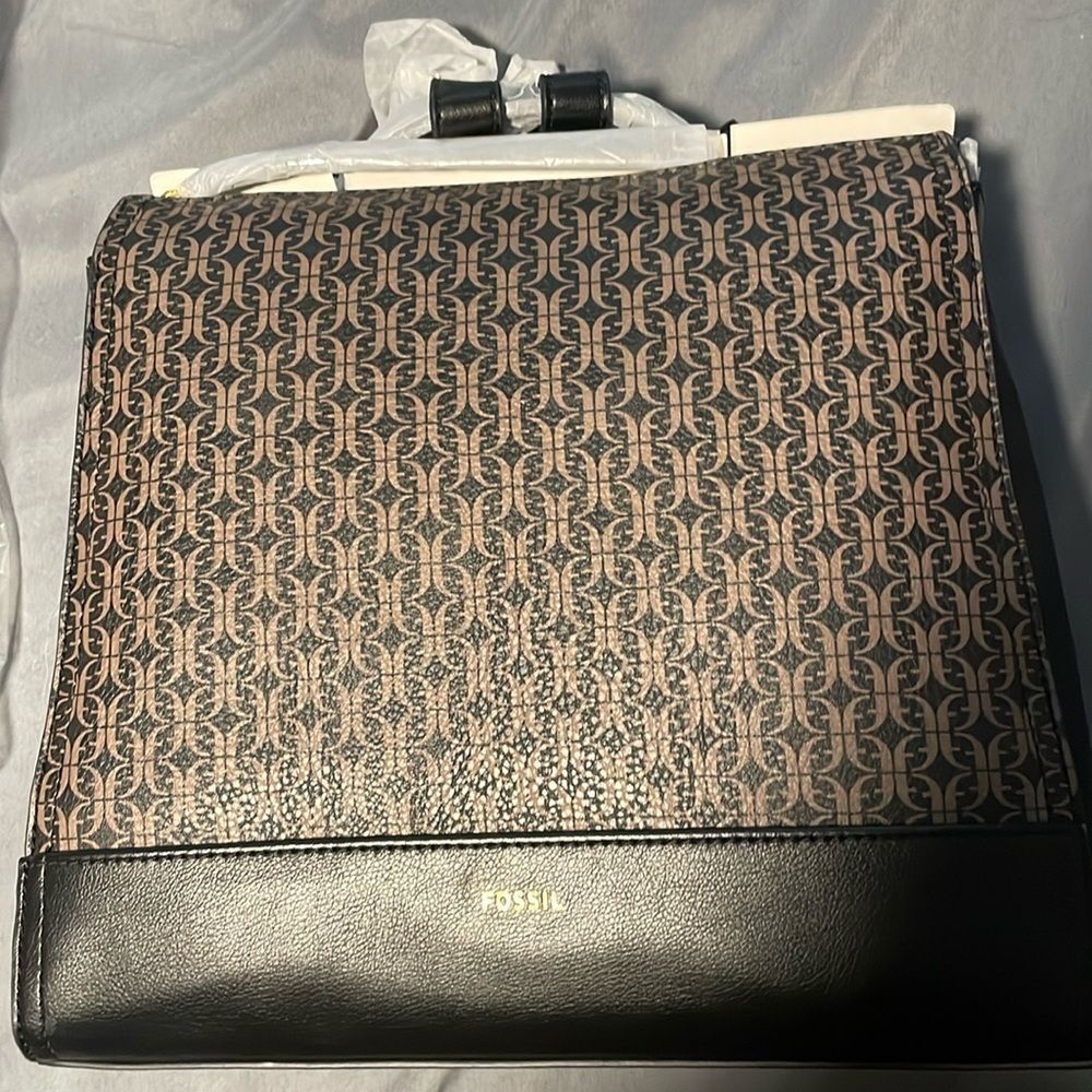 Fossil Elina Convertible Small Backpack Crossbody Multi function Purse Bag